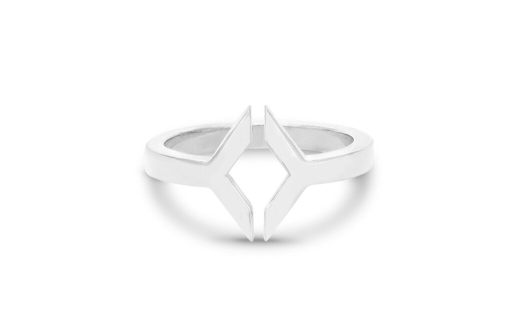 Verge Ring in Sterling Silver